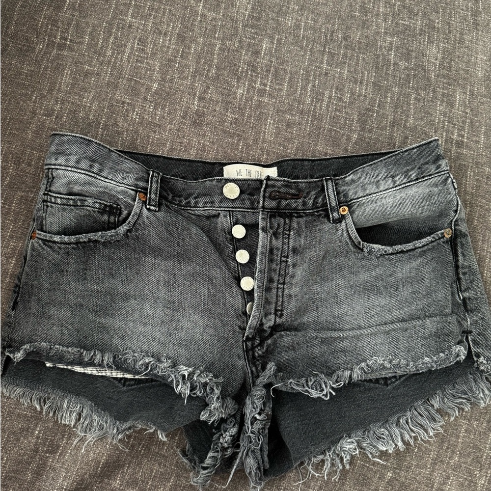 Loving Good Vibrations Jean Shorts